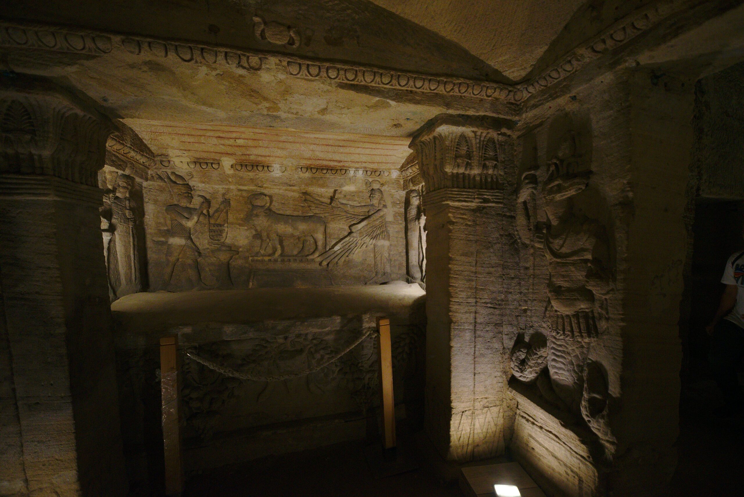 Tombeau Alexandrie en Égypte